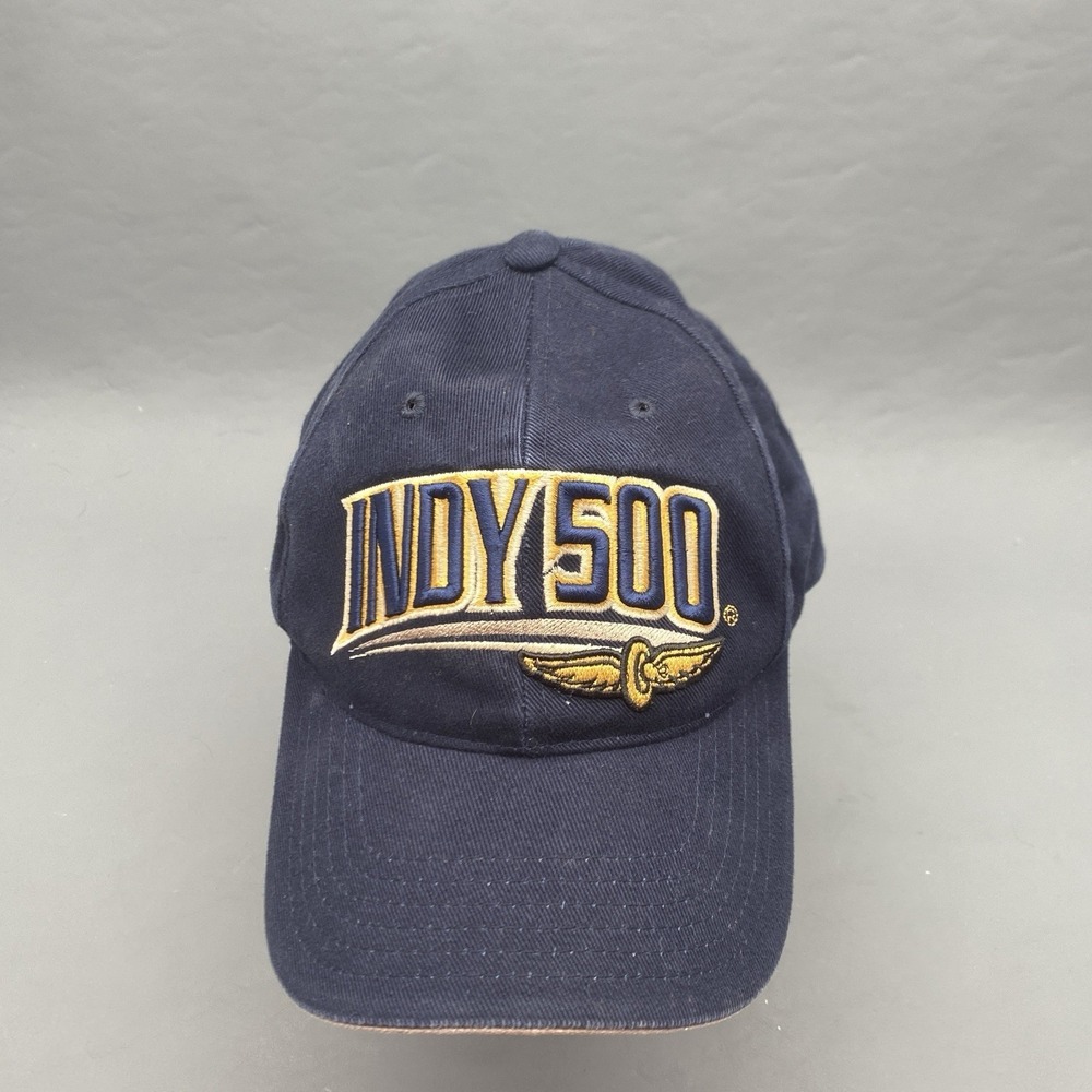 Indy 500 May 25 2003 Navy Blue Hat Embroidered OG Genuine Quality Racing Cap